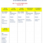 Planning des examens DIA 2024-1